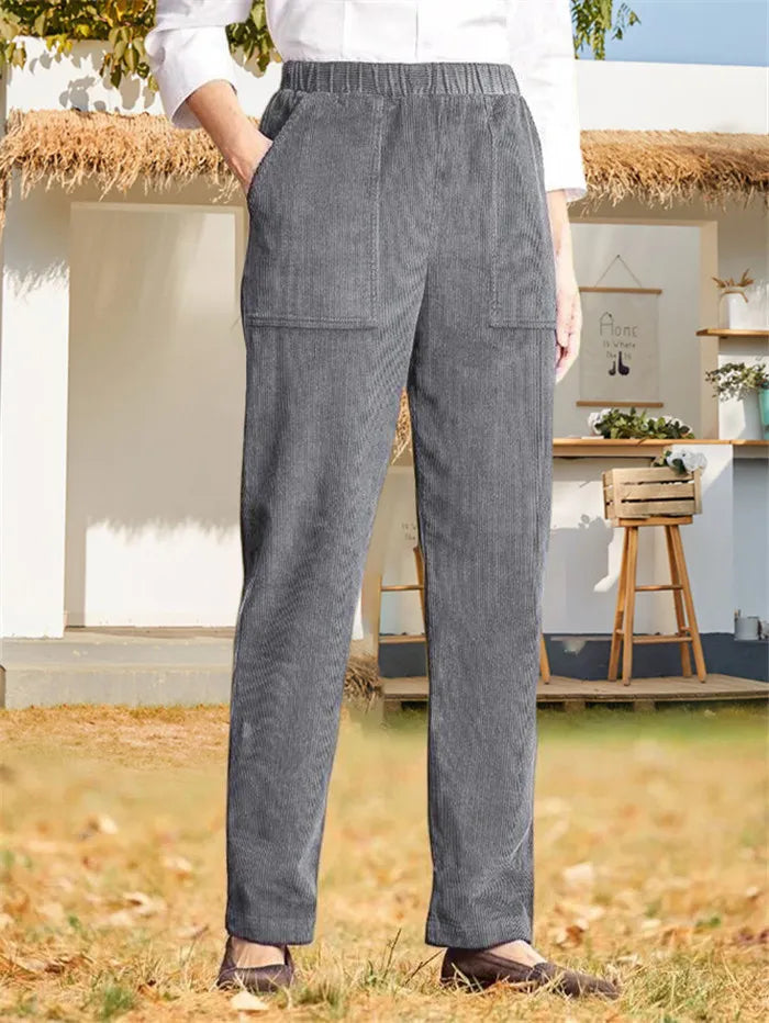 Pantalon taille élastique pour femme | Travail