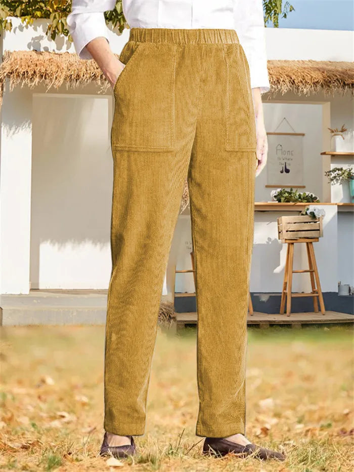 Pantalon taille élastique pour femme | Travail