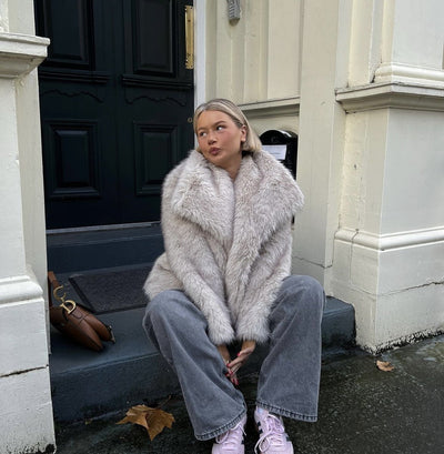 Veste de luxe pour femme | Chaude