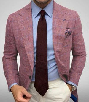 Hommes - Blazer à coupe moderne | Manches longues