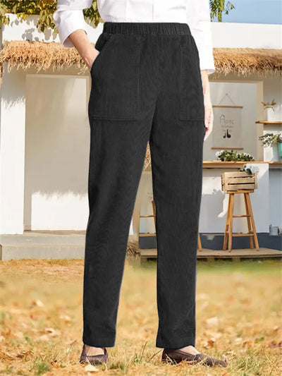 Pantalon taille élastique pour femme | Travail