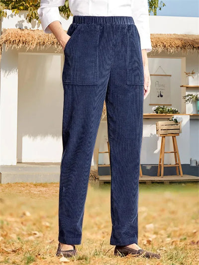 Pantalon taille élastique pour femme | Travail