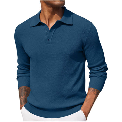 Polo respirant pour hommes | Manches longues