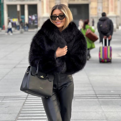 Veste de luxe pour femme | Chaude
