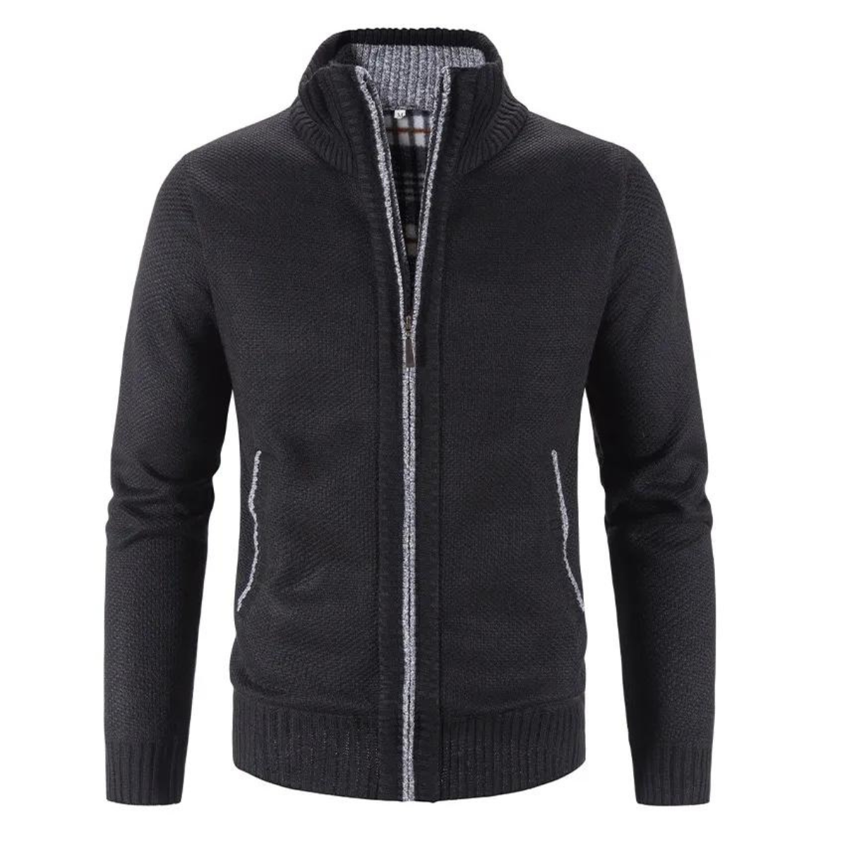 Jameson | Cardigan zippé pour hommes | Chaud