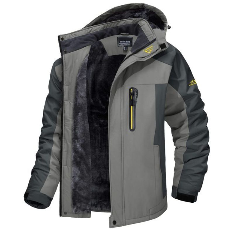 Veste d'hiver imperméable et isolée pour hommes | Chaude