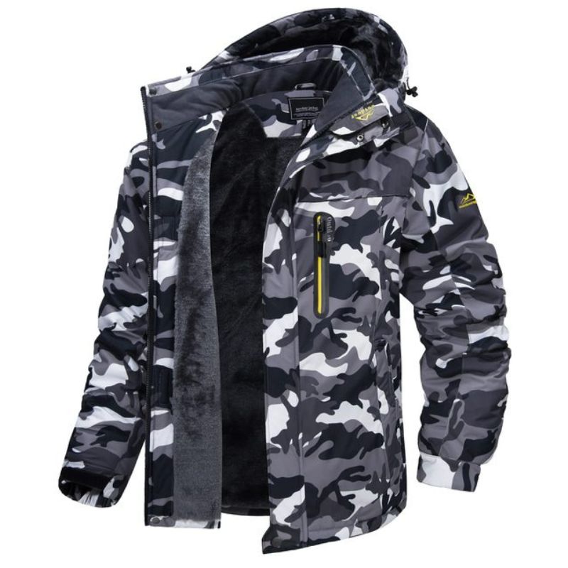 Veste d'hiver imperméable et isolée pour hommes | Chaude
