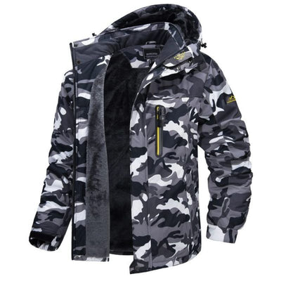 Veste d'hiver imperméable et isolée pour hommes | Chaude