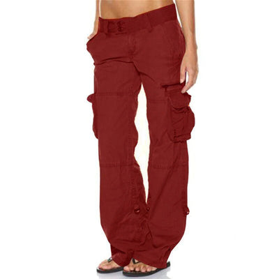 Pantalon cargo baggy pour femmes | Casual
