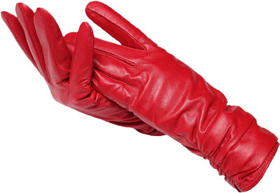 Gants en cuir classiques pour femmes | Hiver