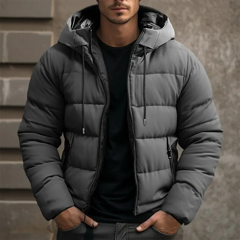 Veste polaire résistante au froid pour hommes | Hiver
