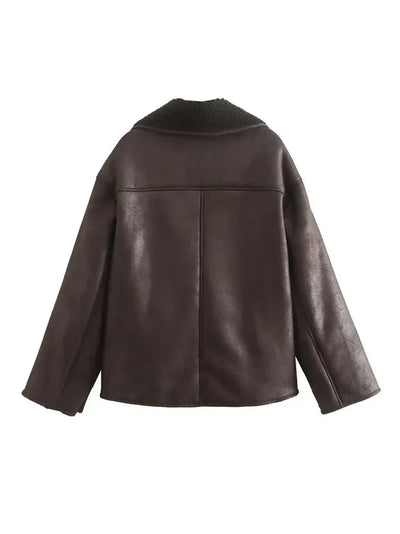 Renée | Manteau réversible pour femme | Chaud