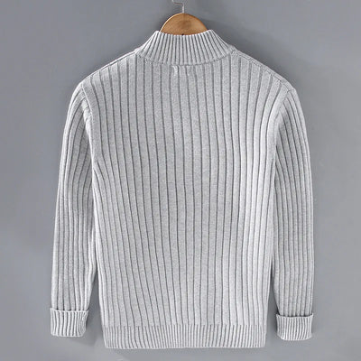 Cardigan en laine Shetland pour homme | Chaud