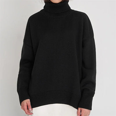 Agnes | Pull à col roulé pour femme | Chaud