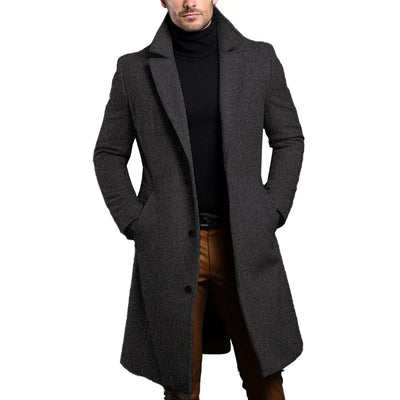 Preston | Hommes Manteau élégant | Longue