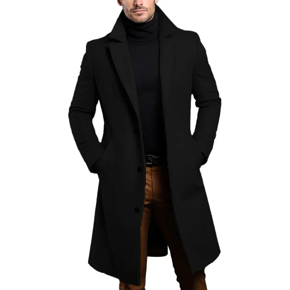 Preston | Hommes Manteau élégant | Longue