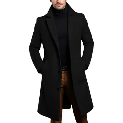 Preston | Hommes Manteau élégant | Longue