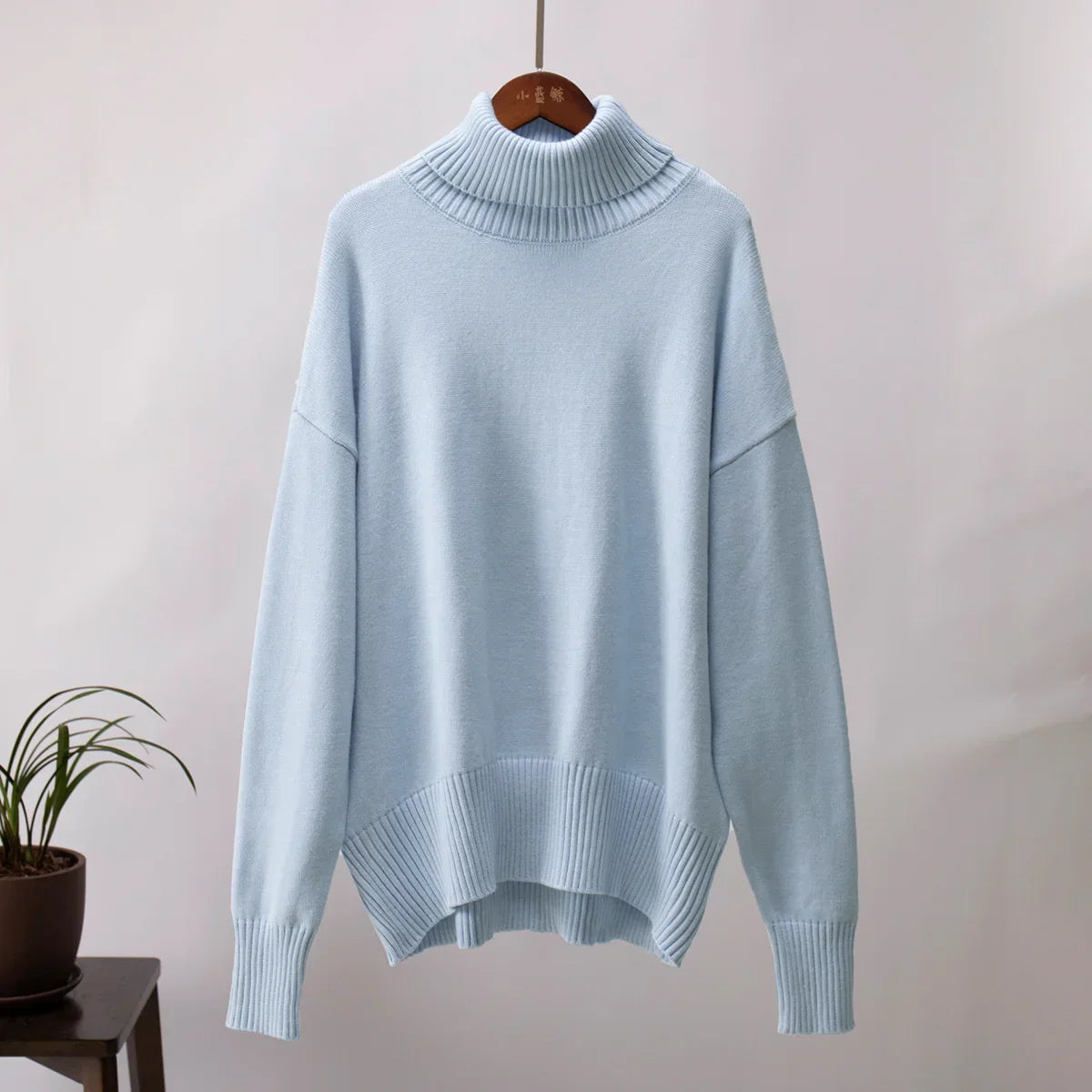 Agnes | Pull à col roulé pour femme | Chaud