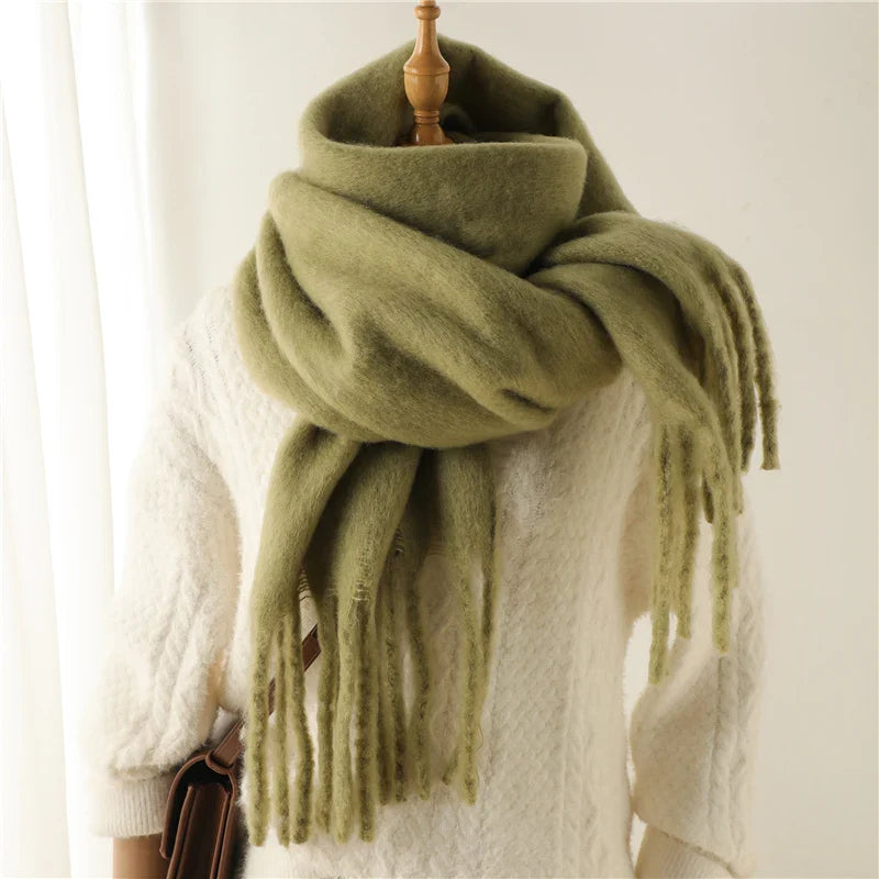 Echarpe luxueuse pour femmes | Chaud