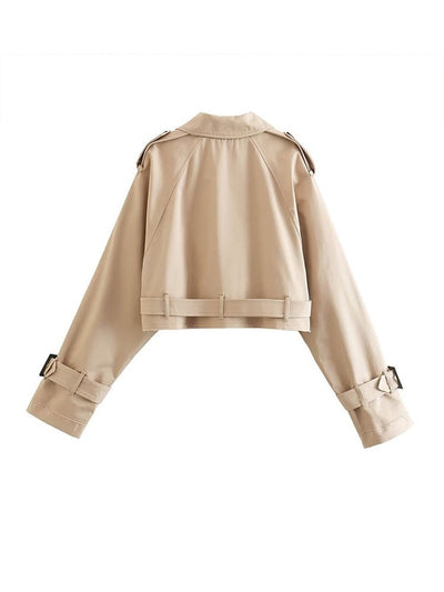 Trench-coat croisé pour femmes | Chaud