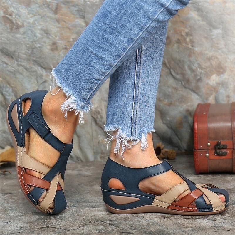 Sandales orthopédiques Vintage pour femmes | Confort