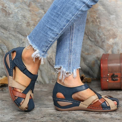 Sandales orthopédiques Vintage pour femmes | Confort