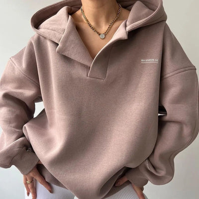 Dabs | Sweat à capuche long pour femme | L'hiver
