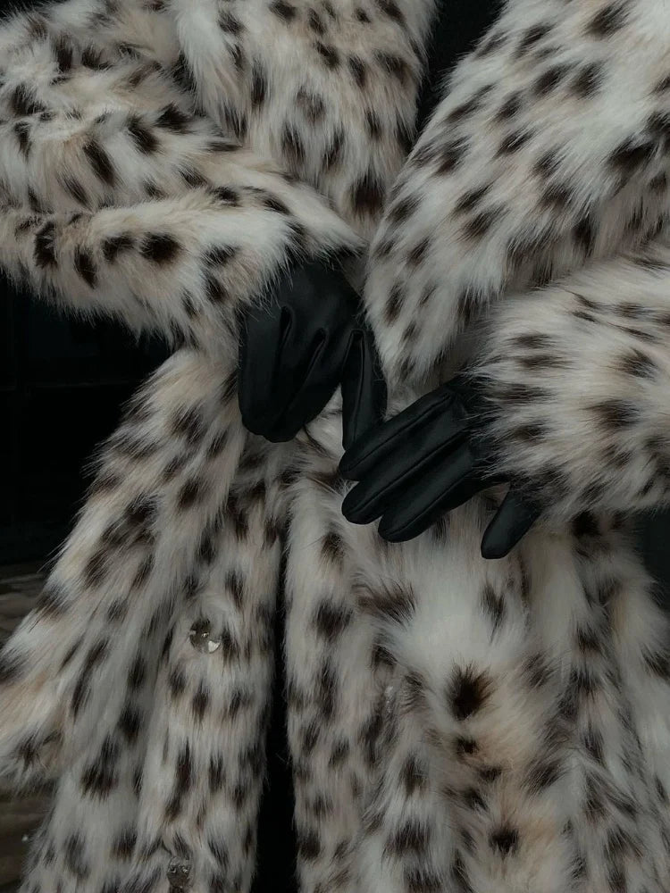 Trench-coat femme imprimé léopard | Hiver