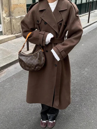 Manteau long élégant pour femme | Hiver