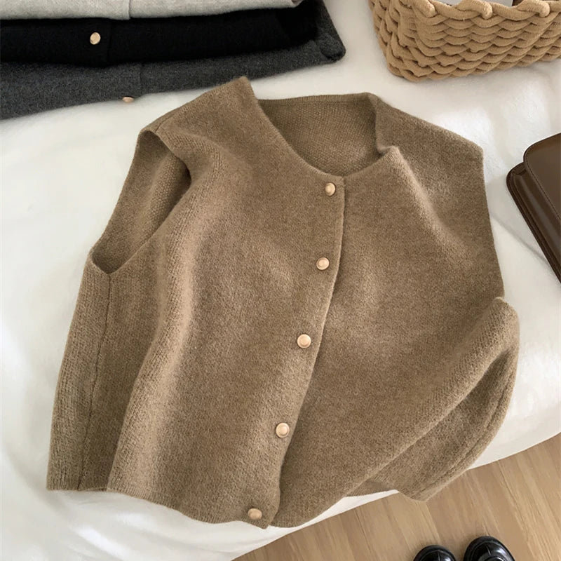 Holly | Gilet polyvalent en tricot pour femmes | Chaud