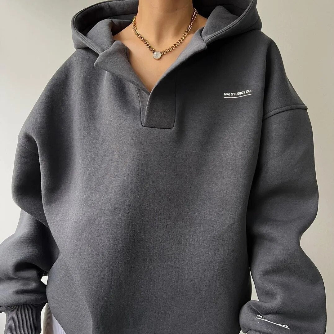 Dabs | Sweat à capuche long pour femme | L'hiver