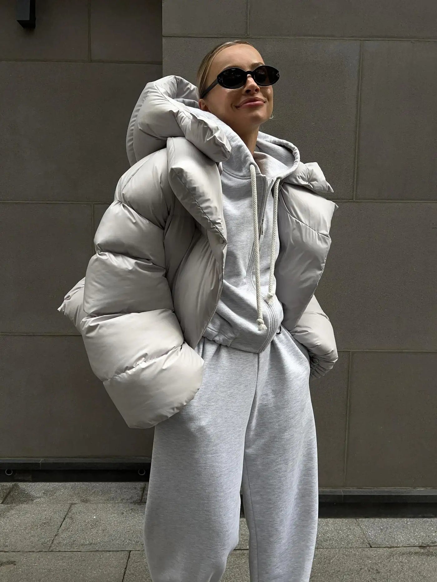 Araceli | Veste polaire surdimensionnée pour femme | Hiver