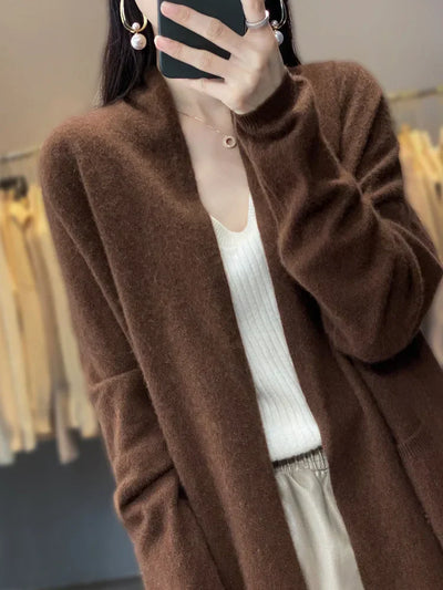 Cardigan long pour femmes | Chaud