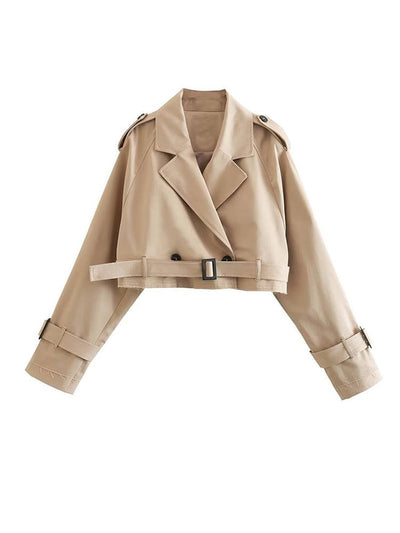 Trench-coat croisé pour femmes | Chaud