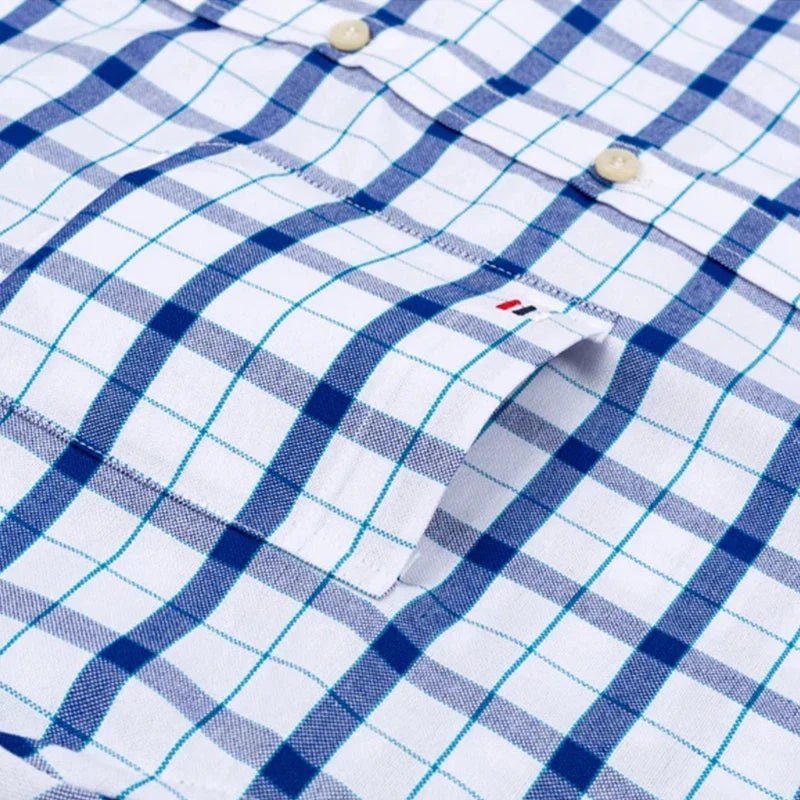 Chemise boutonnée pour hommes | Manches courtes