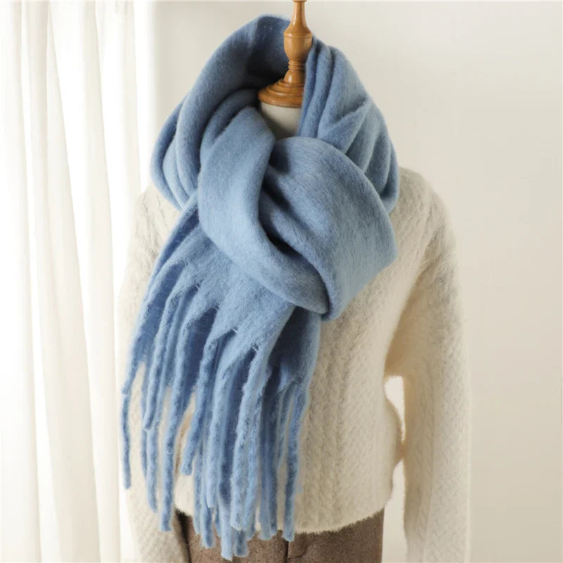 Echarpe luxueuse pour femmes | Chaud