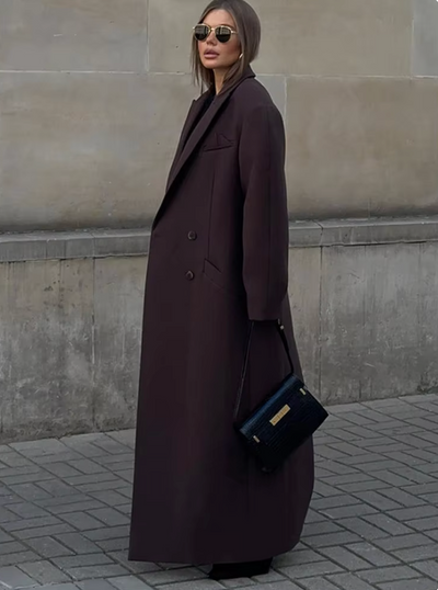 Asia | Manteau long classique pour femmes | Hiver