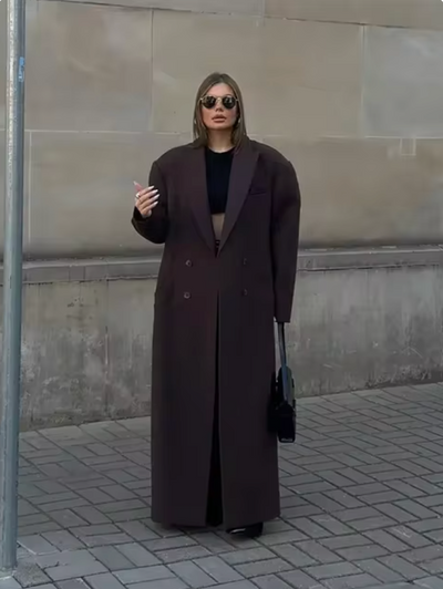 Asia | Manteau long classique pour femmes | Hiver