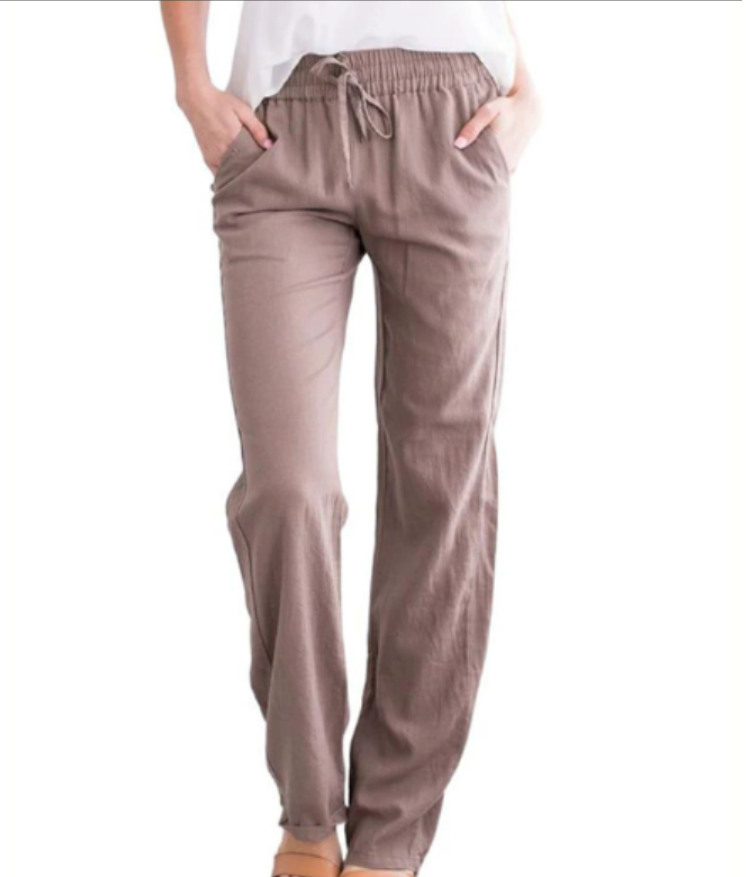 Pantalon d'été léger et confortable pour femmes | Travail