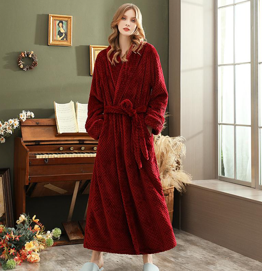 Peignoir Chaud Pour Femme | Longue