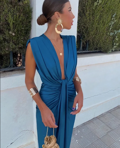 Robe de soirée glamour pour femme | Maxi