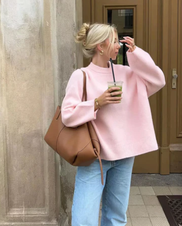 Pull tricoté pour femmes | Chaud