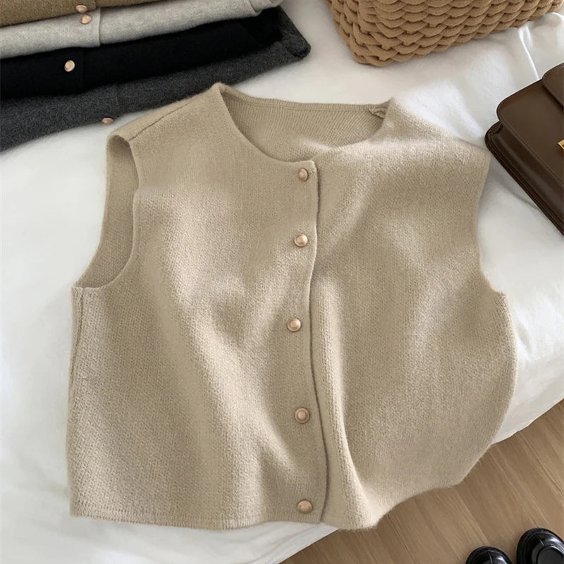 Holly | Gilet polyvalent en tricot pour femmes | Chaud