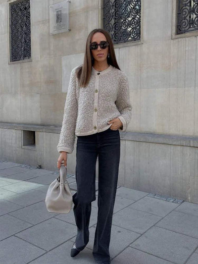 Cardigan Teddy Femme | Chaud