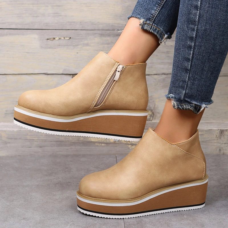 Bottines à plateforme pour femmes | Chic