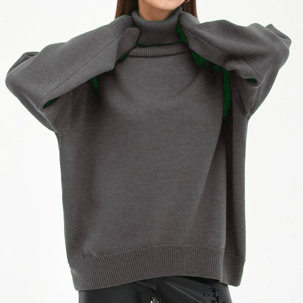 Agnes | Pull à col roulé pour femme | Chaud