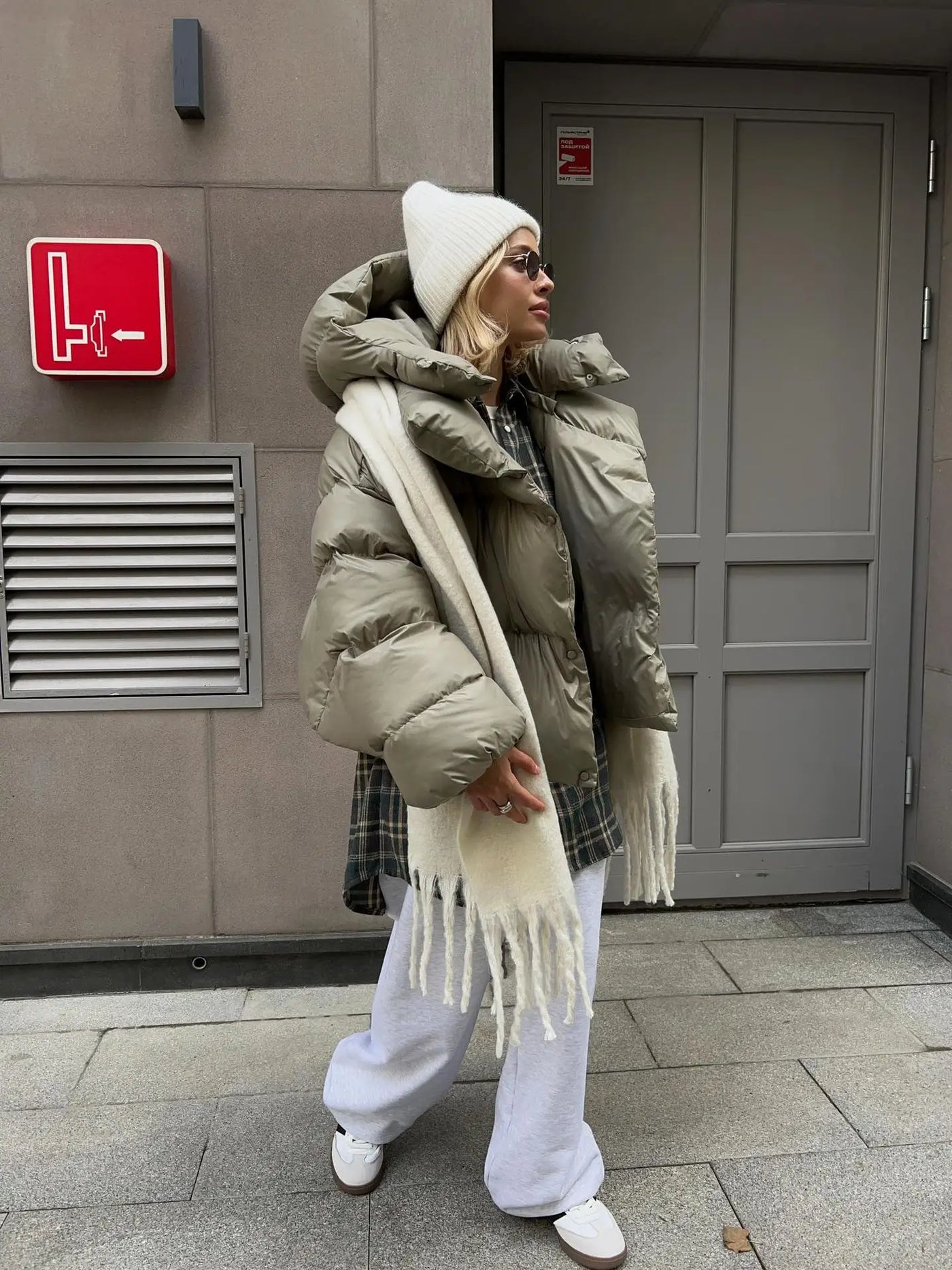 Araceli | Veste polaire surdimensionnée pour femme | Hiver