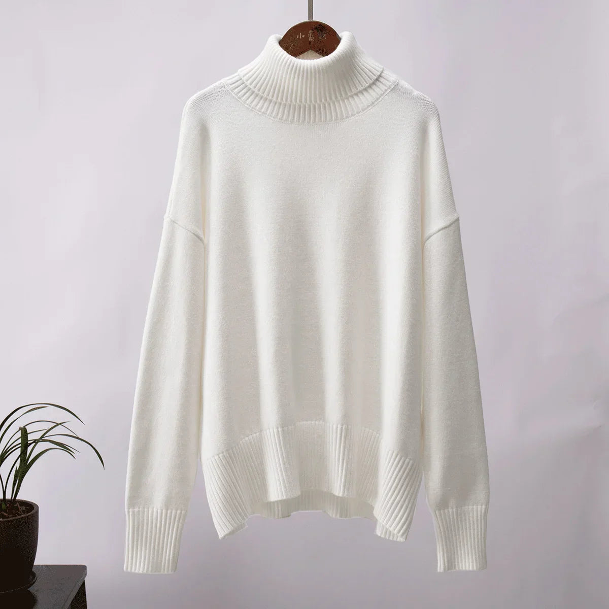 Agnes | Pull à col roulé pour femme | Chaud
