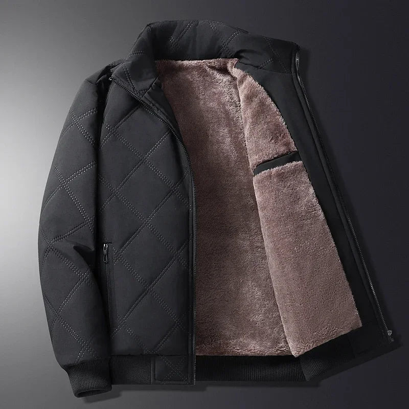 Manteau d'hiver élégant pour hommes | Chaud