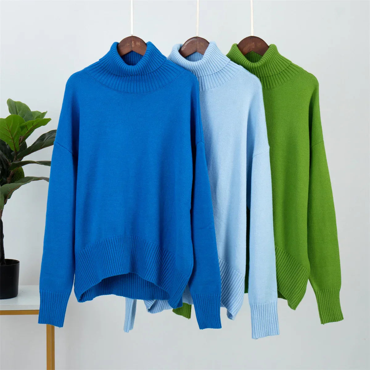 Agnes | Pull à col roulé pour femme | Chaud
